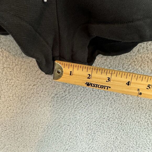 Nike‎ Shorts Women’s M Black Sportswear Club Fleece Drawstring - Picture 4 of 6